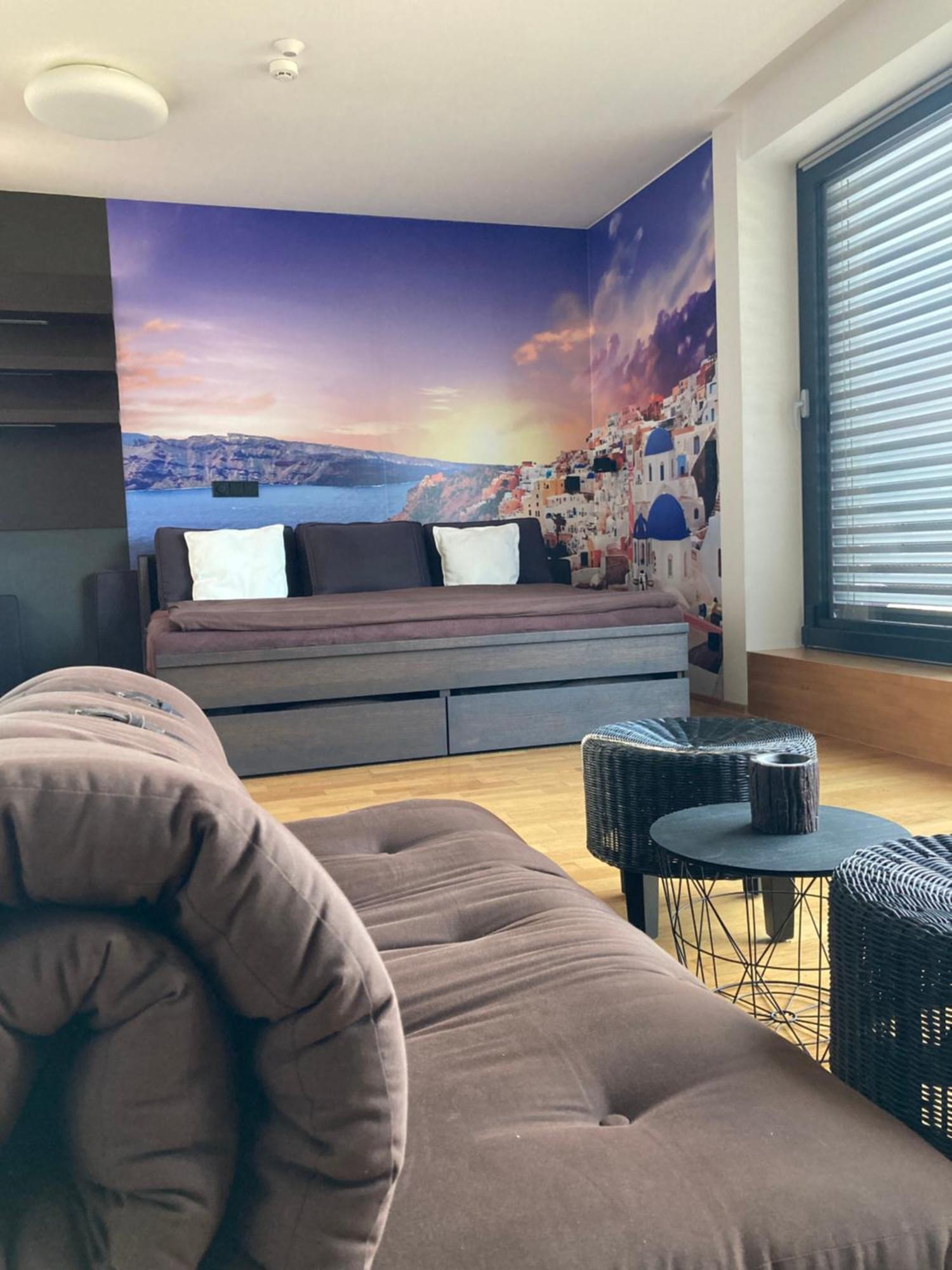 Apartman Se Saunou A Terasou S Vyhledem Na Brünn Exterior foto